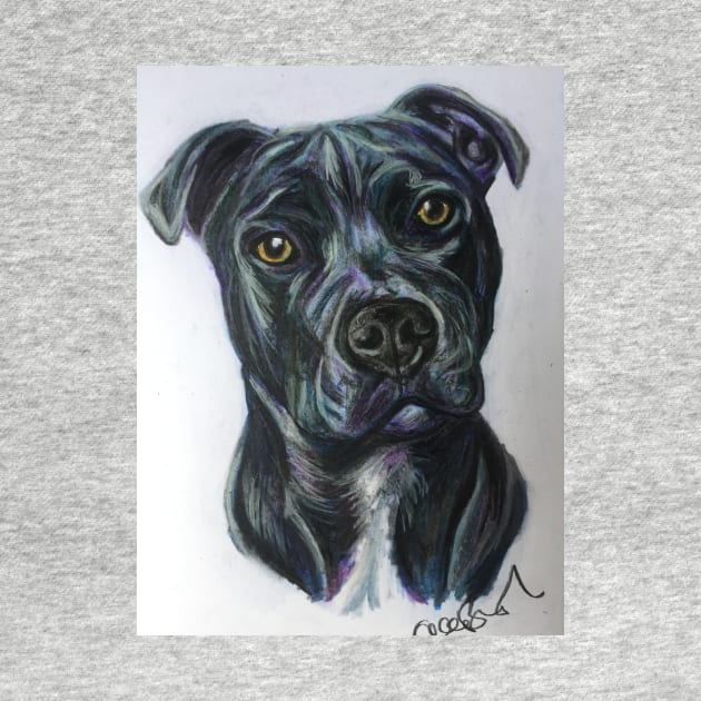 Staffordshire Bull Terrier by Merlinsmates